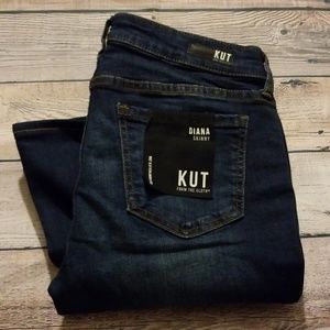 Kut From the Kloth Diana Skinny Jeans sz 2 NWT!